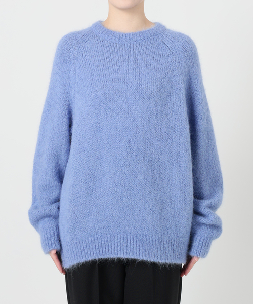 セール】SLOANE スローン 3G天竺アルパカxウール クルーネック SL10W