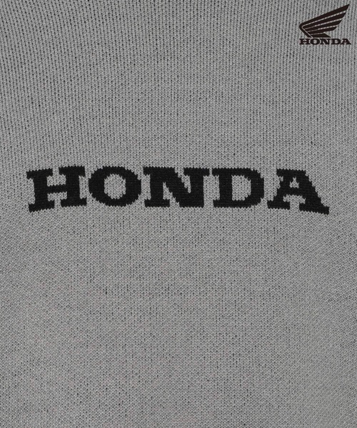 FOUND GOOD（ファウンドグッド）の「【HONDA】コラボニット/31108001（ニット/セーター・メンズ・グレー系5/ブラック/ネイビー・L/M/XL）」の21枚目の写真