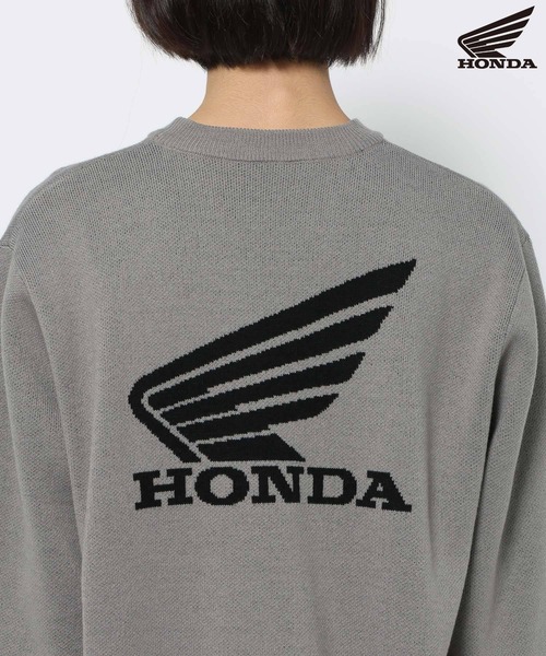 FOUND GOOD（ファウンドグッド）の「【HONDA】コラボニット/31108001（ニット/セーター・メンズ・グレー系5/ブラック/ネイビー・L/M/XL）」の18枚目の写真