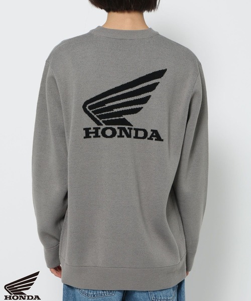 FOUND GOOD（ファウンドグッド）の「【HONDA】コラボニット/31108001（ニット/セーター・メンズ・グレー系5/ブラック/ネイビー・L/M/XL）」の17枚目の写真
