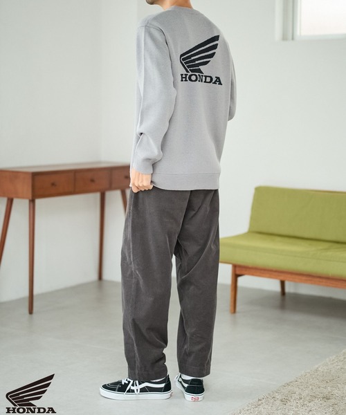 FOUND GOOD（ファウンドグッド）の「【HONDA】コラボニット/31108001（ニット/セーター・メンズ・グレー系5/ブラック/ネイビー・L/M/XL）」の13枚目の写真