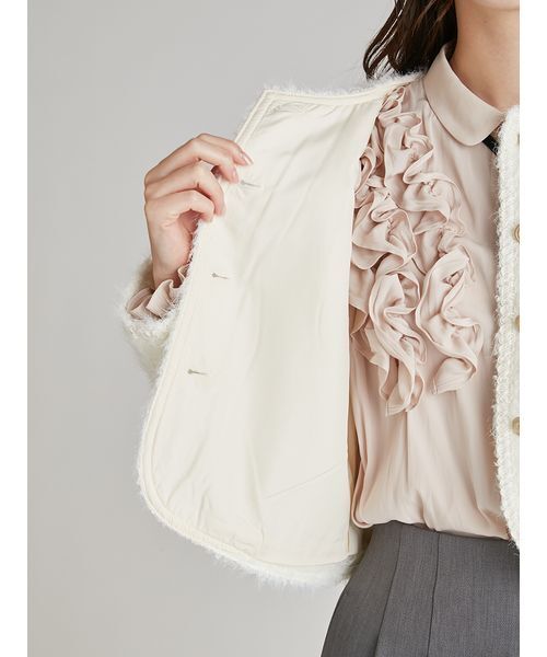 セール】バリエーションライトジャケット（ノーカラージャケット