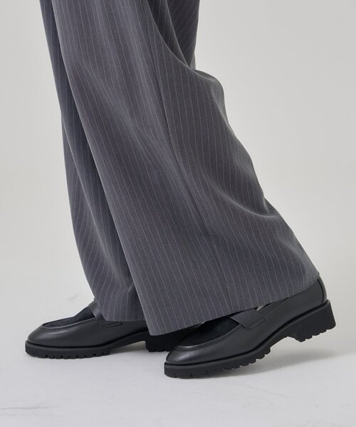 mystic(ミスティック)の「ハラコ切替ローファー(ブーツ・レディース・ブラウン/ブラック・SMALL/MEDIUM/LARGE)」の5枚目の写真