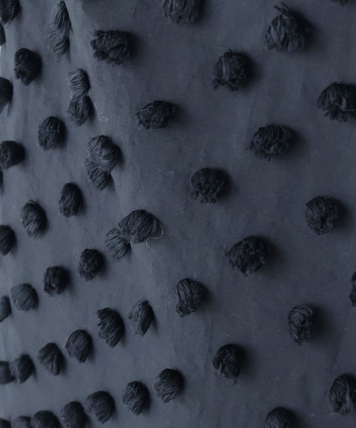 yuni（ユニ　）の「△dotジャカード 2way ジャンパースカート（ジャンパースカート・レディース・キナリ/ブラック・FREE）」の11枚目の写真