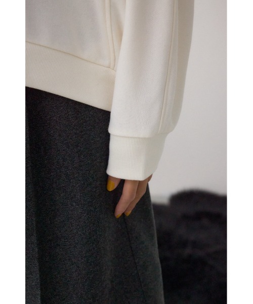 AZUL by moussy（アズールバイマウジー）の「フォトプリントスウェット（スウェット・レディース・アイボリー/ブラック/杢グレー・FREE）」の14枚目の写真