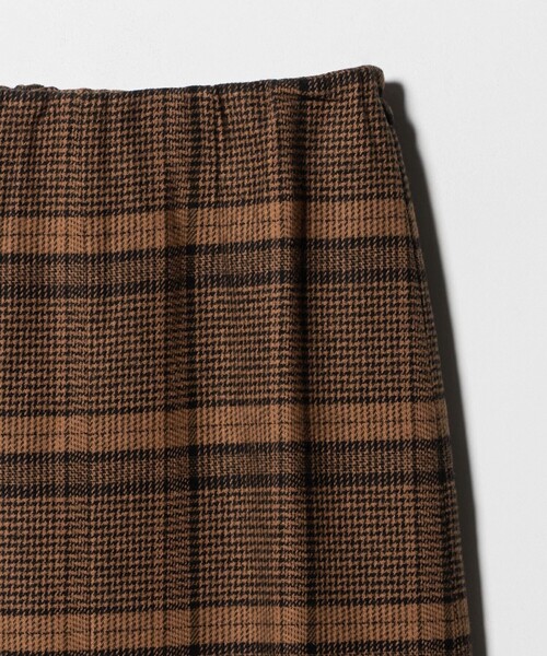 CITEN（シテン）の「＜CITEN＞ネルチェックスカート（スカート・レディース・ブラウン系/ライトグレー・M/S）」の20枚目の写真