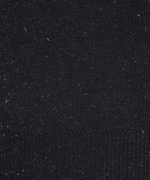 ITS'DEMO（イッツデモ）の「【手洗い可】アンジェリーナ総針vネックニット（ニット/セーター・レディース・ライトグレー/オフホワイト/ブラック/ベビーピンク/パープル系4・00）」の20枚目の写真