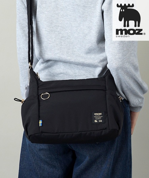 moz(モズ)の「【moz(モズ)】ボンディング ショルダーバッグ 3.5L ZLQK-01(ショルダーバッグ・レディース・グレイッシュベージュ/モカ/ブラック/ブルー・ONE SIZE)」の2枚目の写真