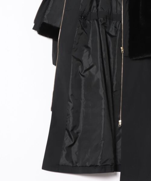 ローズティアラ　ダウンベスト Rose Tiara（ローズティアラ） ベスト ジレ ペプラムダウンベスト