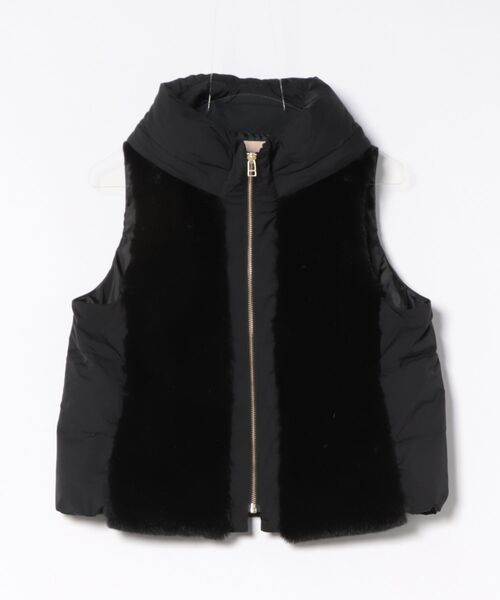 ローズティアラ　ダウンベスト Rose Tiara（ローズティアラ） ベスト ジレ ペプラムダウンベスト