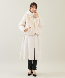 ローズティアラ（Rose Tiara）/マルチウエイストール付きＡラインコート Rose Tiara（ローズティアラ）の「マルチウエイストール付きAライン