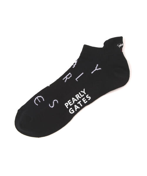 PEARLY GATES(パーリーゲイツ)の「【PEARLY GATES】ランダムロゴアンクルソックス (MENS)(ソックス/靴下・メンズ・ホワイト/ネイビー/ワイン・FREE)」の3枚目の写真