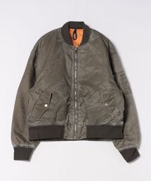 Revo. | ヴィンテージ加工 ヘビーナイロンツイル MA-1 パデッド ブルゾン 中綿ジャケット(MA-1)
