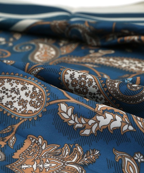 colleca la（コレカラ）の「［90cm×90cm］大判ツイルプリントスカーフ（バンダナ/スカーフ・レディース・その他1/その他2/その他3・FREE）」の16枚目の写真