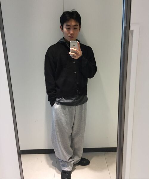 Millo Archive(ミロ アーカイブ)の「クロップムーブカーディガン【ブラック】(カーディガン/ボレロ・メンズ・その他・LARGE/MEDIUM/X-LARGE/SMALL)」の15枚目の写真