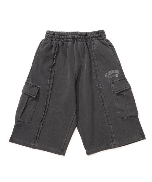 GAKKAI UNIONS(ガッカイユニオンズ)の「ロマンティック90ピグメントバミューダカーゴパンツチャコール(その他パンツ・レディース・その他・SMALL/MEDIUM/LARGE)」の2枚目の写真