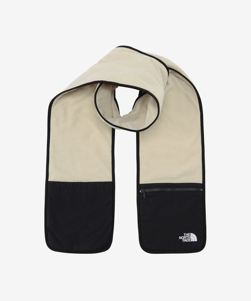 THE NORTH FACE(ザノースフェイス)の「THE NORTH FACE /ノースフェイス マイクロフリースマフラー NN72515(マフラー・メンズ・ベージュ/ブラック/アイボリー・FREE)」の12枚目の写真