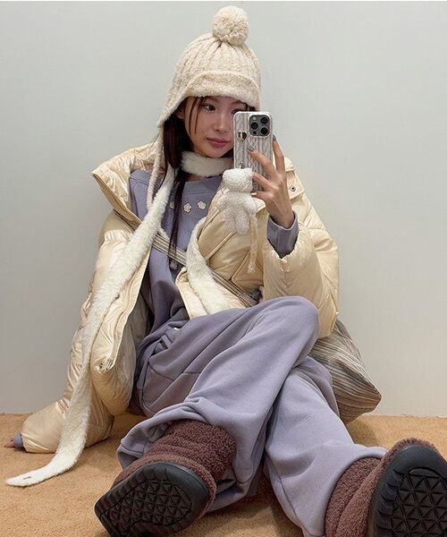 GUBIN（グビン）の「フォールディングラインスウェットパンツ（スウェットパンツ・レディース・その他・LARGE/SMALL/MEDIUM）」の19枚目の写真