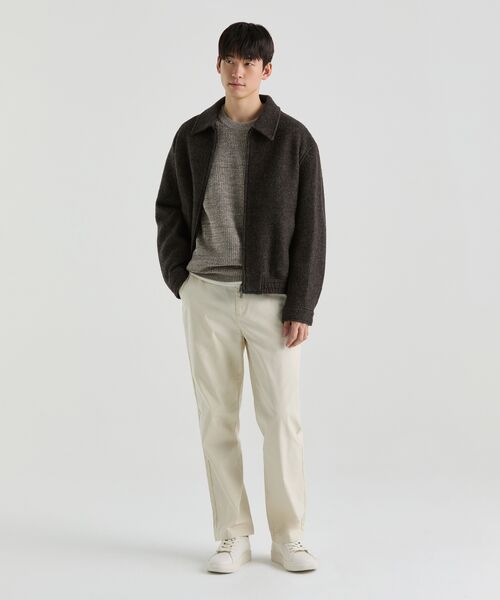 MUSINSA STANDARD（ムシンサスタンダード）の「エッセンシャルクルーネックニット[ブラウン]（ニット/セーター・メンズ・その他・SMALL/MEDIUM/LARGE/X-LARGE）」の6枚目の写真