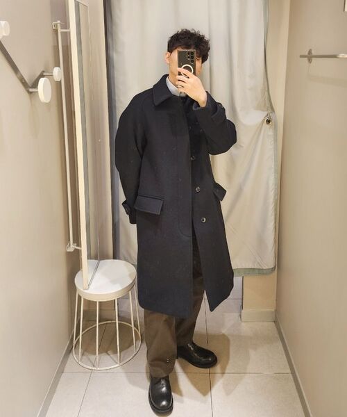MUSINSA STANDARD（ムシンサスタンダード）の「コットンリブクルーネックニット[ブラック]（ニット/セーター・メンズ・その他・SMALL/MEDIUM/LARGE/X-LARGE/XX-LARGE）」の9枚目の写真