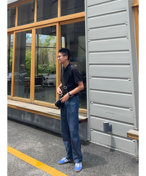 TOFFEE(トフィー)の「SL01 サマー デニム ワイドパンツ (RAW INDIGO)(デニムパンツ・メンズ・その他・SMALL/MEDIUM/LARGE/X-LARGE)」の15枚目の写真