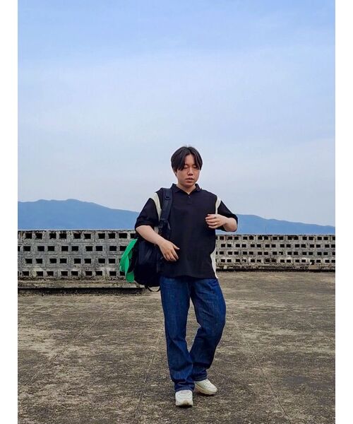 TOFFEE(トフィー)の「SL01 サマー デニム ワイドパンツ (RAW INDIGO)(デニムパンツ・メンズ・その他・SMALL/MEDIUM/LARGE/X-LARGE)」の19枚目の写真