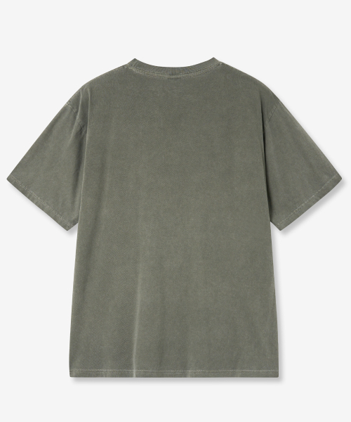 VTWO(ブイツー)の「チャーリーブラウンピグメントTシャツ (カーキ)(Tシャツ/カットソー・メンズ・その他・SMALL/MEDIUM/LARGE)」の3枚目の写真