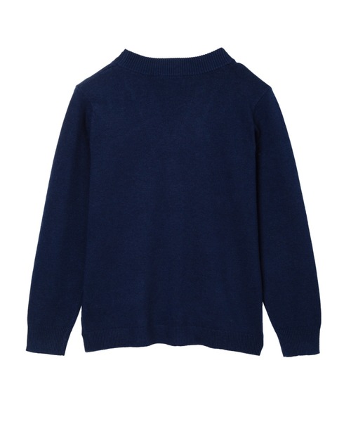 TOKYO SHIRTS（トウキョウシャツ）の「裾丸Ｖネック カーディガン（カーディガン/ボレロ・レディース・ネイビー/グリーン/ピンク/グレー/ブラック・M/L/LL）」の16枚目の写真