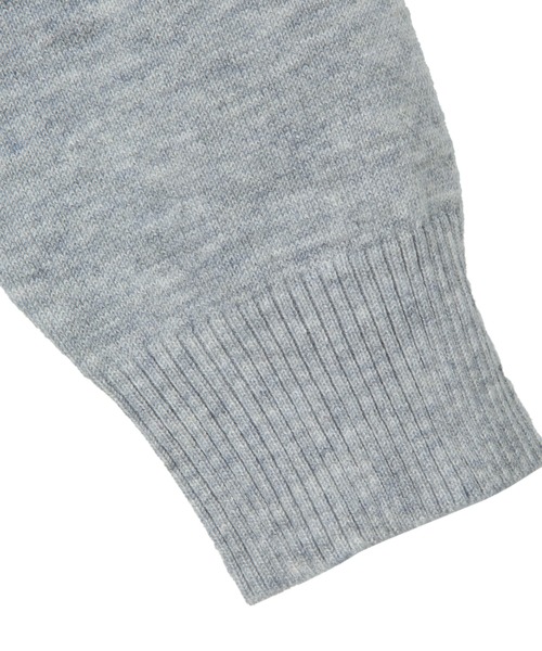 TOKYO SHIRTS（トウキョウシャツ）の「裾丸Ｖネック カーディガン（カーディガン/ボレロ・レディース・ネイビー/グリーン/ピンク/グレー/ブラック・M/L/LL）」の6枚目の写真