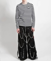 TRIPP nyc（トリップニューヨークシティ）の「【TRIPP nyc】SUPER CHAIN PANT[AF7294M] / 【TRIPP nyc】SUPER CHAIN PANT[AF7294M] / 【トリップ ニューヨーク 】ボンテージストラップチェーンワイドパンツ（その他パンツ）」