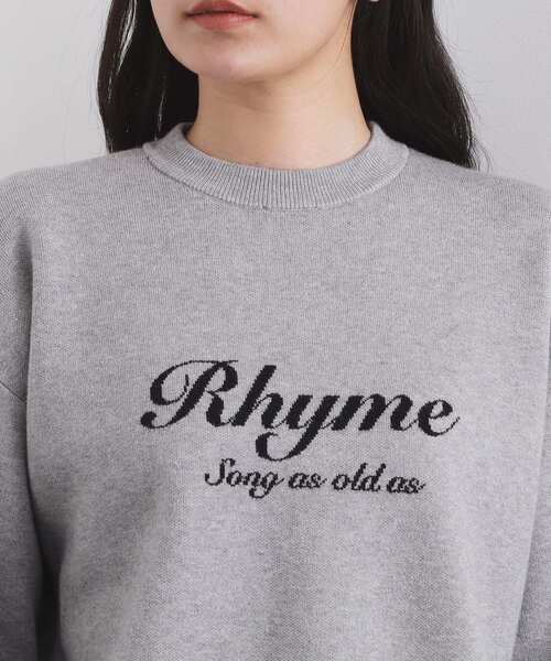 OPAQUE.CLIP(オペークドットクリップ)の「襟付きロゴジャカードニット【洗濯機OK】(ニット/セーター・レディース・グリーン/ネイビー/グレー・00)」の19枚目の写真