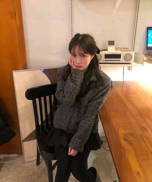 WESLEYHYUSTON(ウェズリーユーストン)の「MCKENZIE ZIP-UP WOOL JACKET BROWN(その他アウター・レディース・その他・SMALL/MEDIUM/LARGE/X-SMALL)」の8枚目の写真