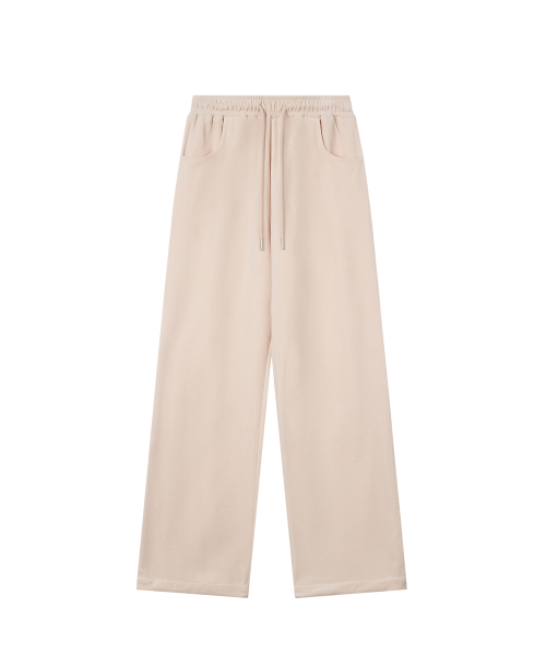 Rest&Recreation(レストアンドレクリエーション)の「VELVET PANTS - LIGHT PINK(スウェットパンツ・レディース・その他・SMALL)」の1枚目の写真