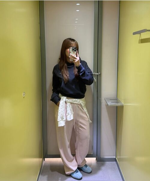 Rest&Recreation(レストアンドレクリエーション)の「VELVET PANTS - LIGHT PINK(スウェットパンツ・レディース・その他・SMALL)」の6枚目の写真