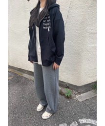 Rydia | 裏起毛コビニャーゆるパーカー(パーカー)