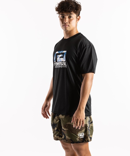 reversal.dogi.design.works(リバーサル・ドーギ・デザイン・ワークス)の「<reversal/リバーサル>Warfield BIG MARK SCOTTLAND DRY TEE(Tシャツ/カットソー・メンズ・ブラック・MEDIUM/LARGE/X-LARGE/XX-LARGE)」の3枚目の写真