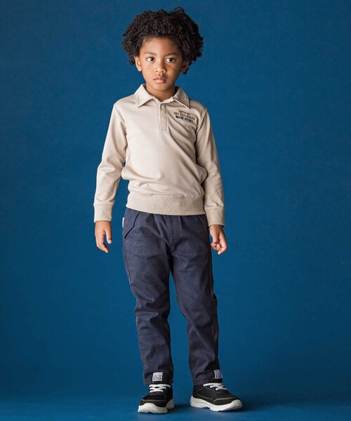 WASK（ワスク）の「サイド切り替えストレッチトレートパンツ（その他パンツ・キッズ・ネイビー/グリーン・140cm/150cm/130cm/160cm）」の6枚目の写真