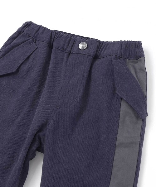 WASK（ワスク）の「サイド切り替えストレッチトレートパンツ（その他パンツ・キッズ・ネイビー/グリーン・140cm/150cm/130cm/160cm）」の9枚目の写真