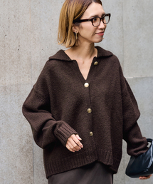 FRAMeWORK | ≪追加≫メタルボタン衿付きカーディガン(カーディガン/ボレロ)