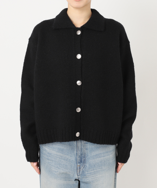 ≪追加≫メタルボタン衿付きカーディガン（カーディガン/ボレロ