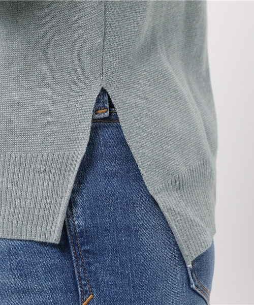 Omekashi（オメカシ）の「【Omekashi】ミラノリブボトルネック（ニット/セーター・レディース・ブラック/キャメル/オフホワイト/グレー・ﾌﾘ-）」の13枚目の写真