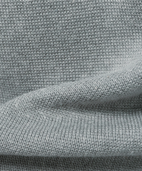 Omekashi（オメカシ）の「【Omekashi】ミラノリブボトルネック（ニット/セーター・レディース・ブラック/キャメル/オフホワイト/グレー・ﾌﾘ-）」の14枚目の写真