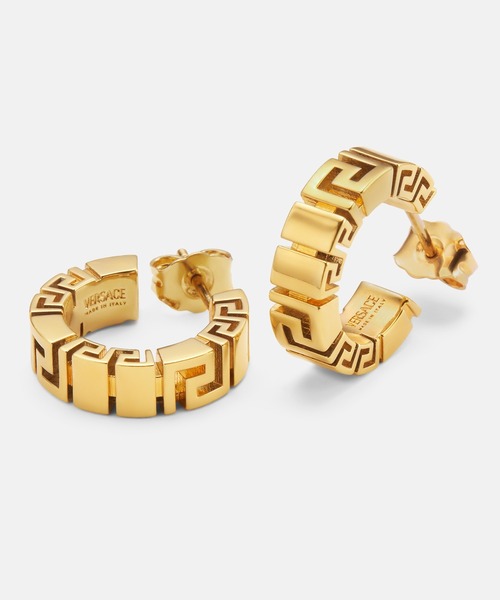 グレカ イヤリング（ピアス（両耳用））｜VERSACE（ヴェルサーチ）の