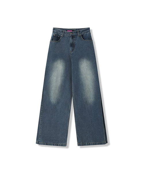 Second Side-Point Pants BLUE