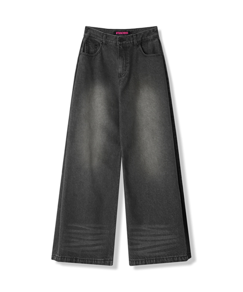 Vivacious(ビバシャス)の「Second Side-Point Pants BLUE(デニムパンツ・レディース・ブルー・LARGE/MEDIUM/SMALL)」の2枚目の写真