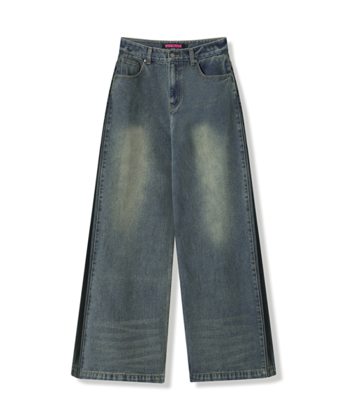 Vivacious(ビバシャス)の「Second Side-Point Pants BLUE(デニムパンツ・レディース・ブルー・LARGE/MEDIUM/SMALL)」の3枚目の写真
