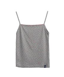 Floral lace sleeveless top - Ivory