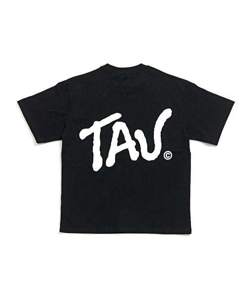 SCHISM INDUCING(スキズムインデューシング)の「TAU LOGO T SHIRT_BLACK(Tシャツ/カットソー・レディース・その他・MEDIUM/SMALL/LARGE)」の3枚目の写真