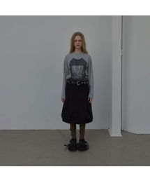 LCDC TM（エルシーディーシーティーエム）の「COTTON TAILORED MIDI SKIRT (BLACK)（スカート）」
