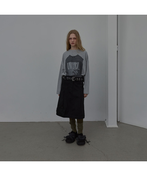 LCDC TM（エルシーディーシーティーエム）の「COTTON TAILORED MIDI SKIRT (BLACK)（スカート・レディース・その他・MEDIUM/SMALL）」の8枚目の写真